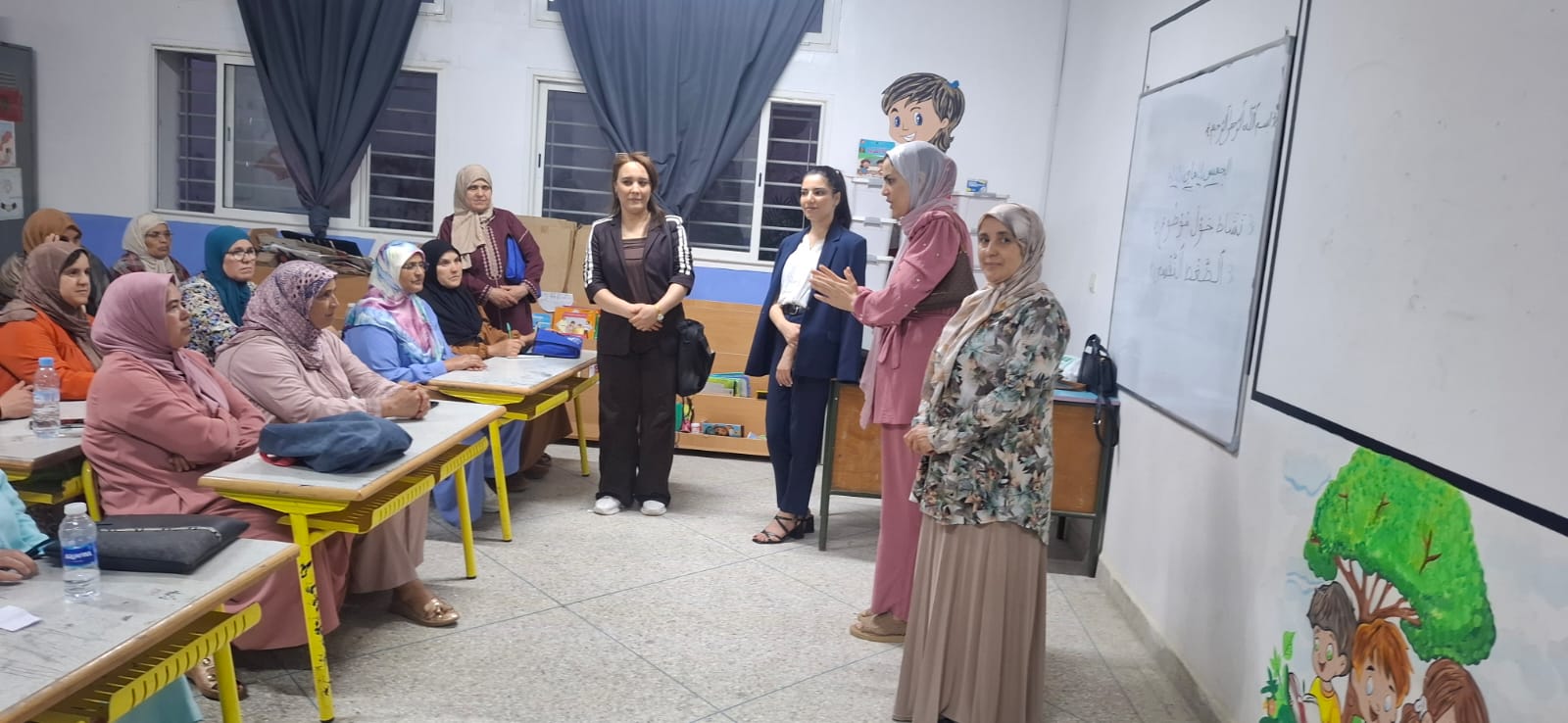 نشاط تحسيسي حول الضغط النفسي لدى النساء
